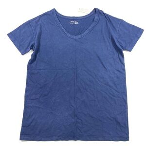 New Aerie Oversized Cotton Tee Shirt Blue
